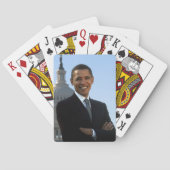 Barack Obama-spelkaarten Pokerkaarten (Achterkant)