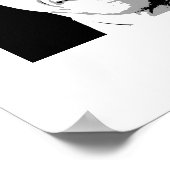 BARACK OBAMA SQUARE PORTRAIT -.png Poster (Hoek)