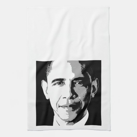 BARACK OBAMA SQUARE PORTRAIT -.png Theedoek (Verticaal)