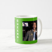 Barack Obama St. Patrick's Day Toast Mok (Voorkant rechts)