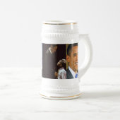BARACK OBAMA stein Bierpul (Voorkant rechts)