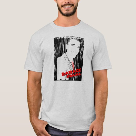 Barack Obama - Stemming over verandering T-shirt (Voorkant)