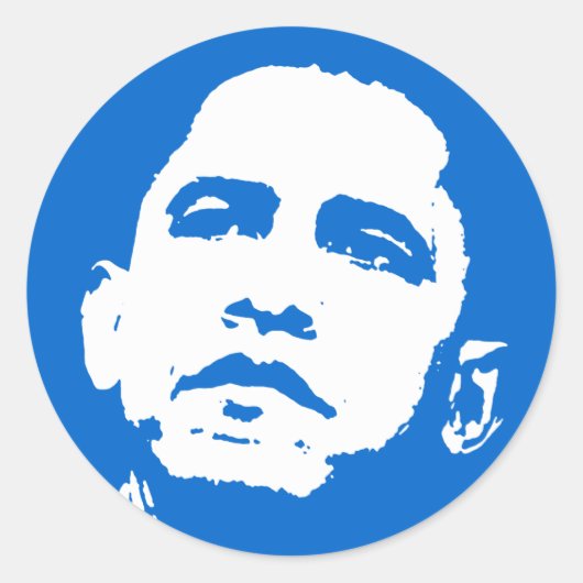 Barack Obama Sticker (Voorkant)