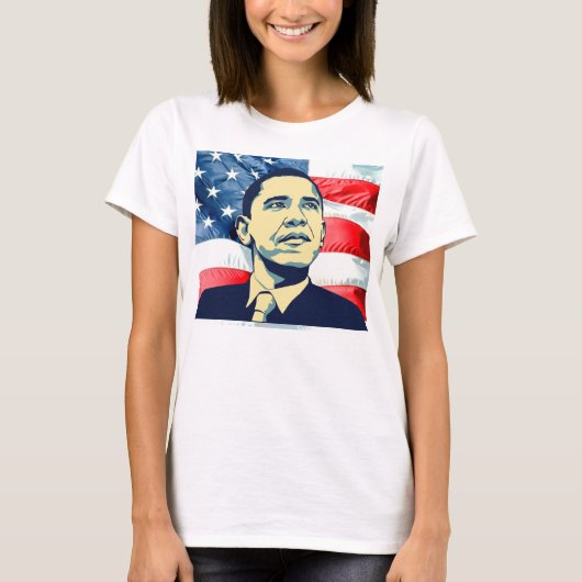 Barack Obama T-shirt (Voorkant)