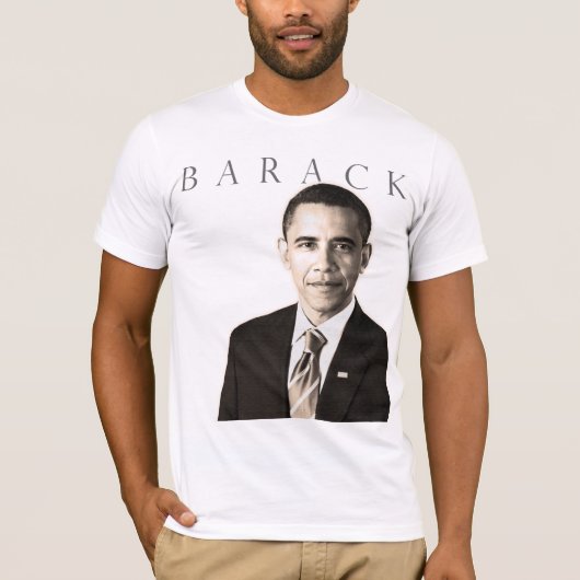 Barack Obama  T Shirt (Voorkant)