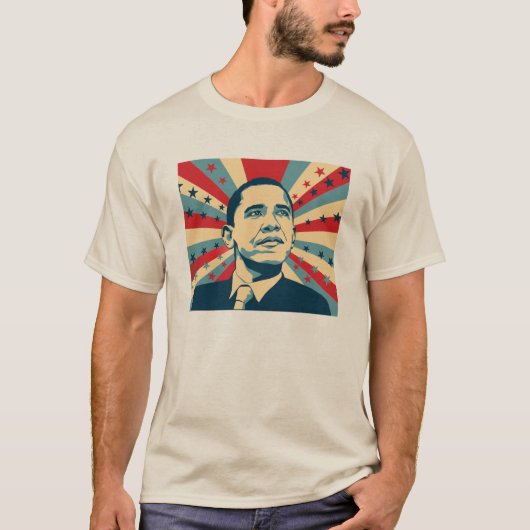 Barack Obama T-Shirt (Voorkant)