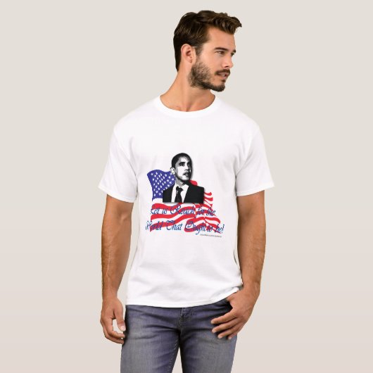 Barack Obama T-shirt (Voorkant volledig)