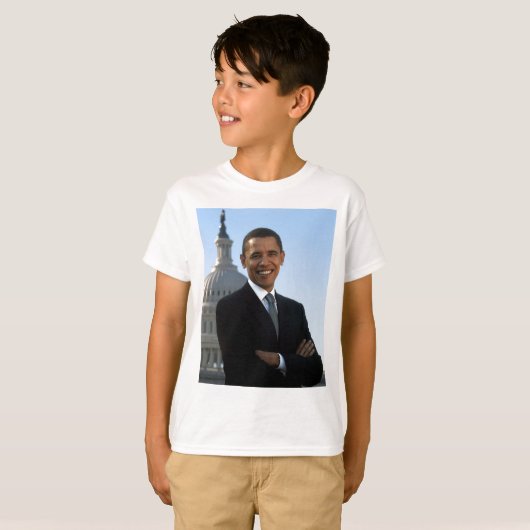 Barack Obama T-shirt (Voorkant volledig)