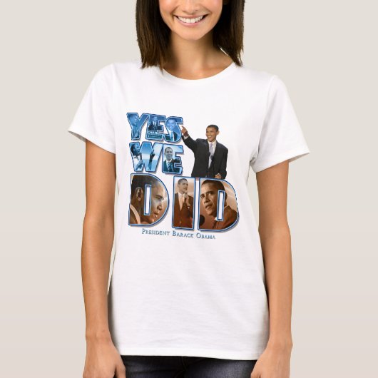Barack Obama T-shirt (Voorkant)