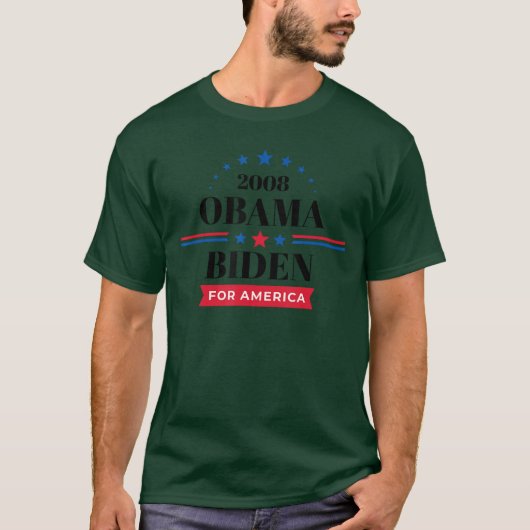 Barack Obama T-shirt 2008 Campagne (Voorkant)
