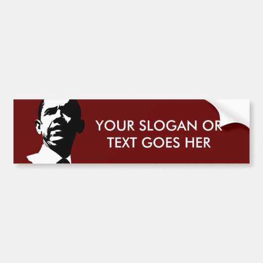 Barack Obama T-shirts Bumpersticker (Voorkant)