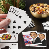 Barack Obama, terug naar achteren_ Speelkaarten (Insitu)