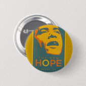 Barack Obama The New Hope Ronde Button 5,7 Cm (Voorkant /achterkant)