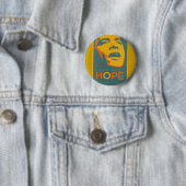 Barack Obama The New Hope Ronde Button 5,7 Cm (In situ)