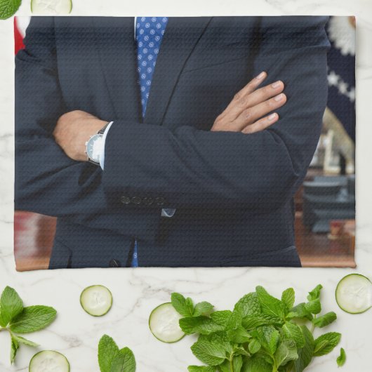 Barack Obama Theedoek (Gevouwen)