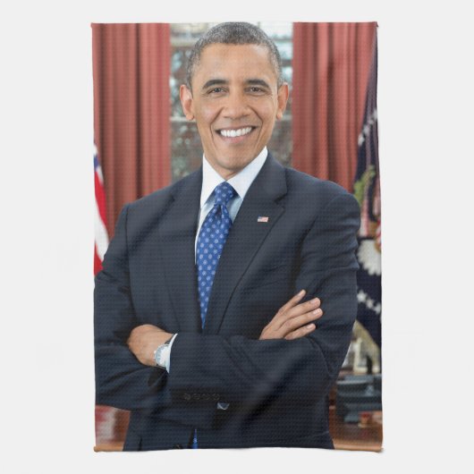 Barack Obama Theedoek (Verticaal)