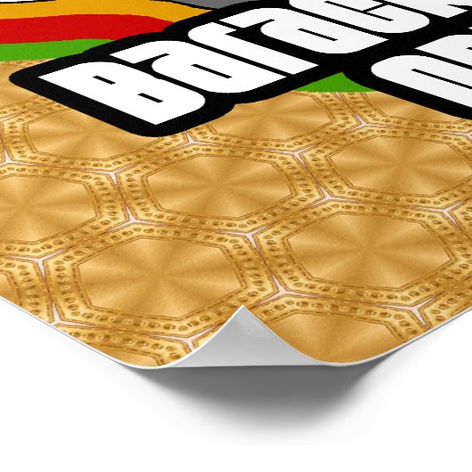 Barack Obama Throwback Poster (Hoek)