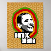 Barack Obama Throwback Poster (Voorkant)