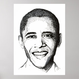 Barack Obama - Tien geboden Poster