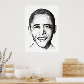 Barack Obama - Tien geboden Poster (Keuken)
