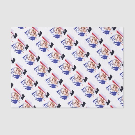 Barack Obama Tissuepapier (Voorkant)