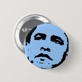 Barack Obama-toets Ronde Button 5,7 Cm (Voorkant /achterkant)