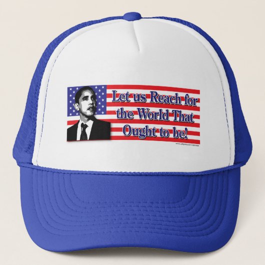 Barack Obama Trucker Pet (Voorkant)