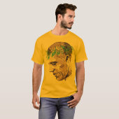 Barack Obama Typographic Portret T-shirt (Voorkant volledig)