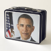 Barack Obama US President White House Portret (Achterkant)