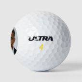 Barack Obama US President White House Portret Golfballen (Logo)