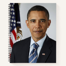 Barack Obama US President White House Portret Notitieboek
