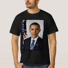 Barack Obama US President White House Portret T-shirt