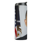 Barack Obama US President White House Portret Thermosbeker (Gedraaid links)