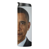 Barack Obama US President White House Portret Thermosbeker (Geroteerd rechts)