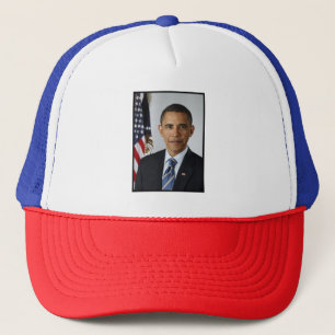 Barack Obama US President White House Portret Trucker Pet