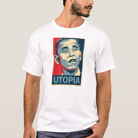 Barack Obama - Utopia: OHP T-Shirt (Voorkant)