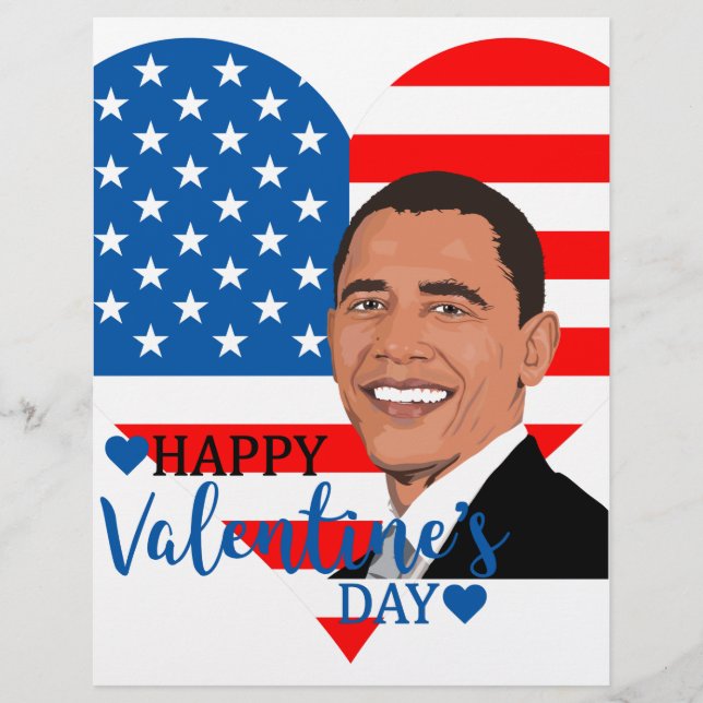 barack obama valentijn (Voorkant)