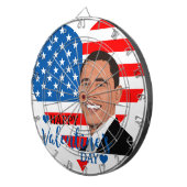 barack obama valentijn dartbord (Voorkant Rechts)
