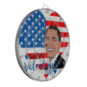 barack obama valentijn dartbord (Voorkant Links)