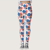 barack obama valentijn leggings (Voorkant)