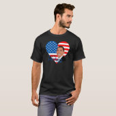 barack obama valentijn t-shirt (Voorkant volledig)