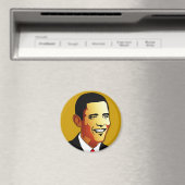 Barack Obama vectorillustratie Magneet (Insitu (Vaatwasser))