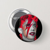 Barack Obama verandert Ronde Button 5,7 Cm (Voorkant /achterkant)