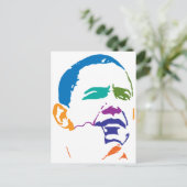 Barack Obama voor President 2012 Briefkaart (Staand voorkant)