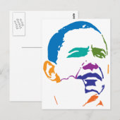 Barack Obama voor President 2012 Briefkaart (Voorkant / Achterkant)