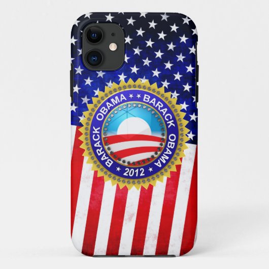Barack Obama voor president 2012 Case-Mate iPhone Case (Achterkant)