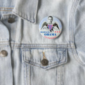 Barack Obama voor president? In 2012? Ronde Button 5,7 Cm (In situ)