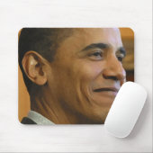 Barack Obama voor President! Muismat (Met muis)