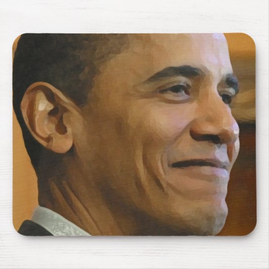 Barack Obama voor President! Muismat (Voorkant)