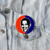 Barack Obama voor President Ronde Button 7,6 Cm (In situ)